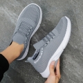 Men Soft Socks Sneakers Fashion Casual Black Running Shoe Summer Breathable Mesh Lace up Mesh zapatillas hombre